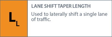 Lane Shift Taper Length